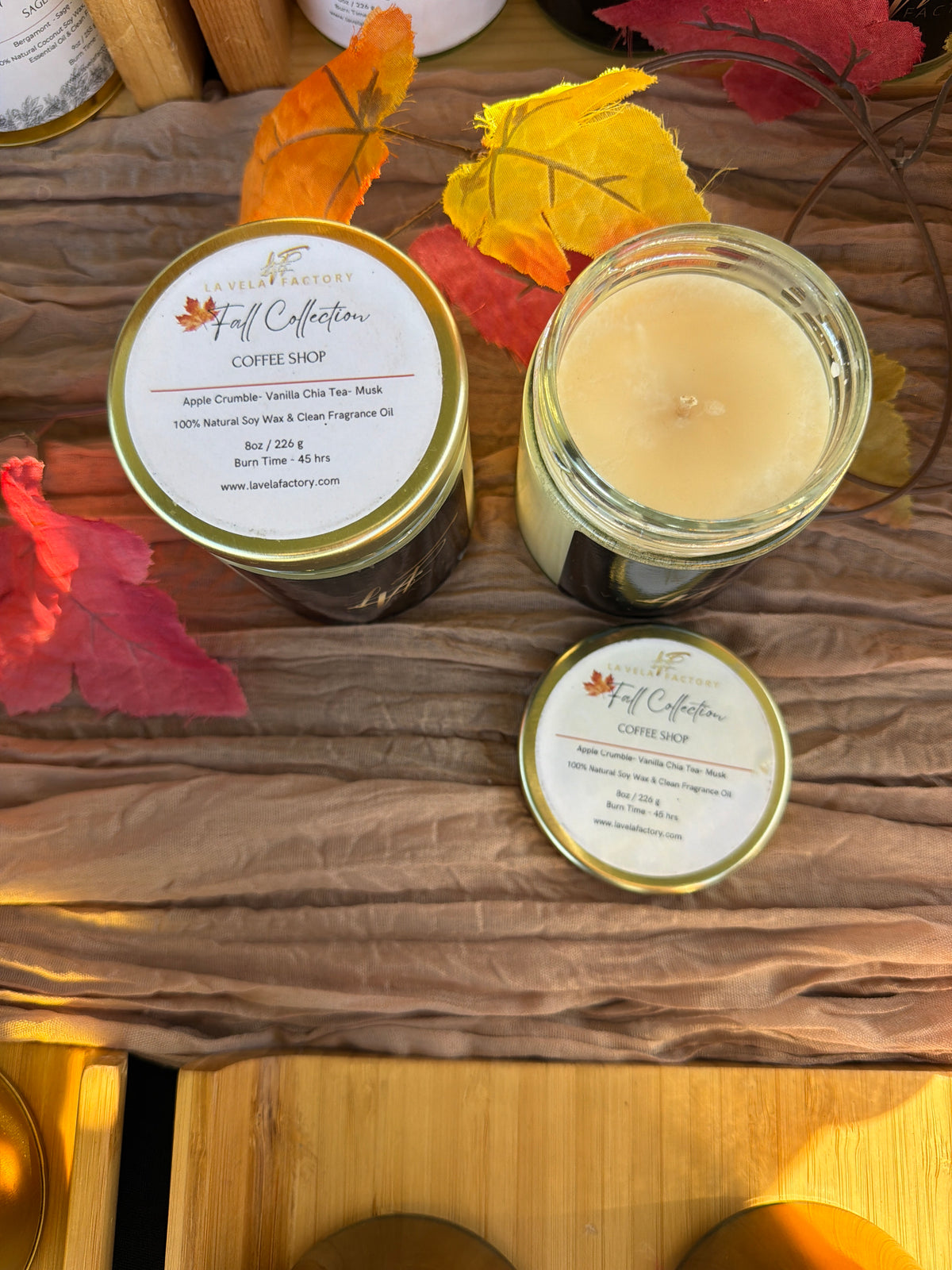 Fall & Winter Cotton Wick Candles
