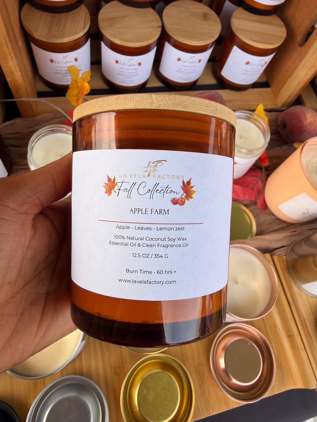 Fall & Winter Cotton Wick Candles