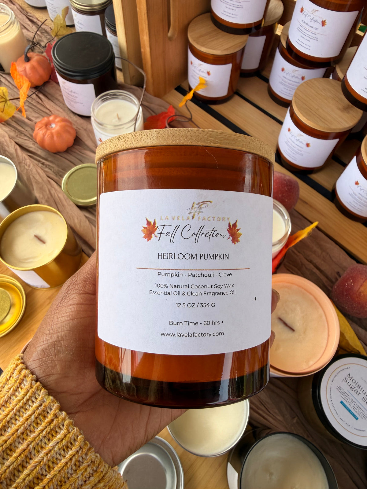 Fall & Winter Cotton Wick Candles